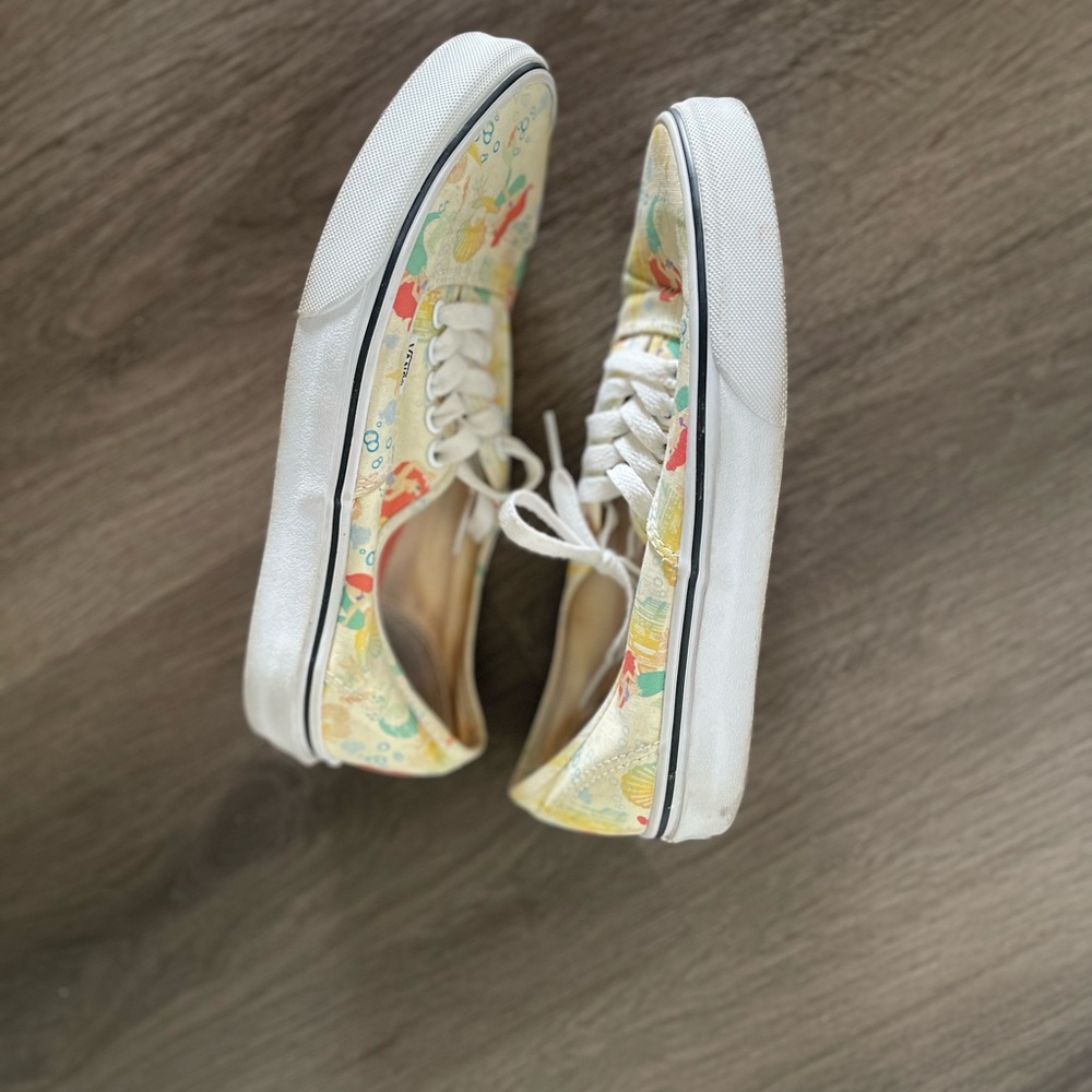Vans x Disney The Little Mermaid Sneakers Rare - Picture 3 of 7